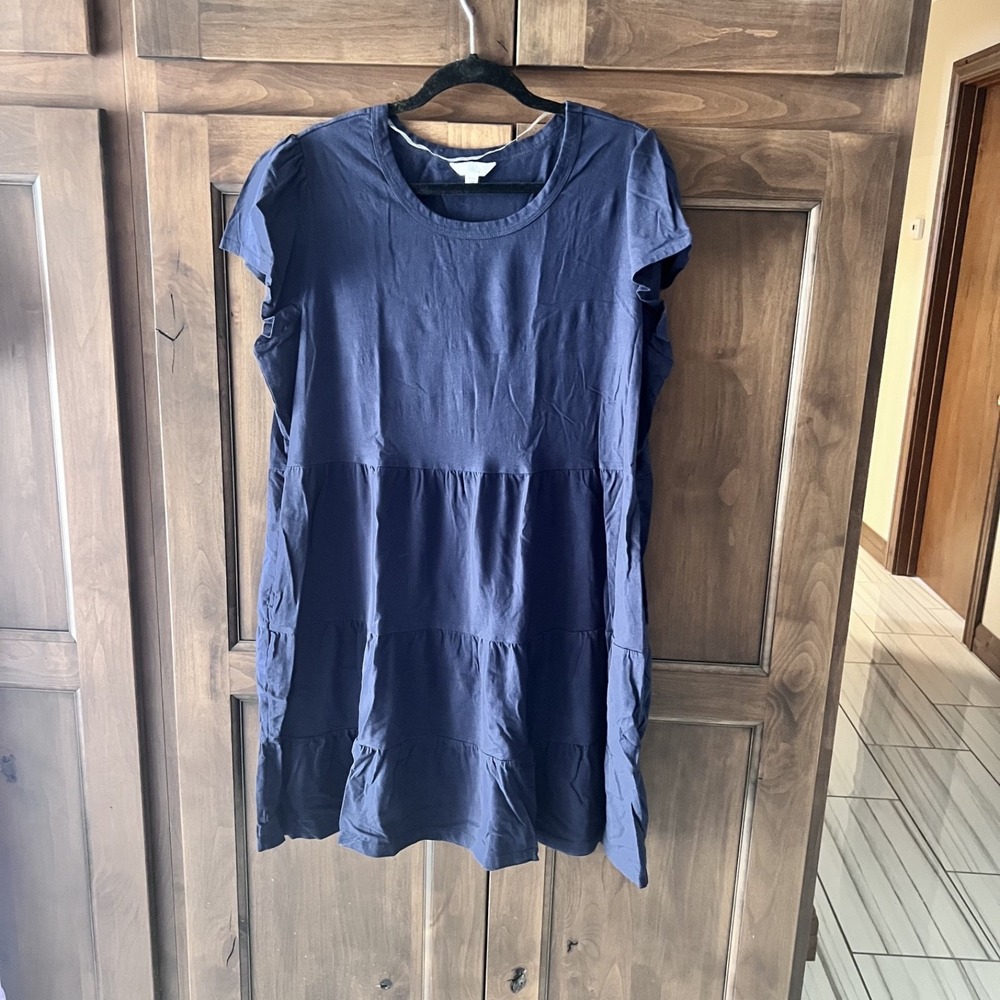 TIME & TRU-Women's Black Short Sleeve Dress Size XXXL (22)